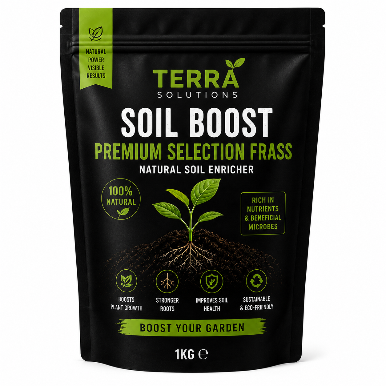 Soil Boost – Premium Frass Natural Soil Enhancer | Terra Solutions